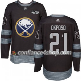Adidas Maillot de Hockey Buffalo Sabres Kyle Okposo 21 1917-2017 100th Anniversary Noir Authentic - Homme